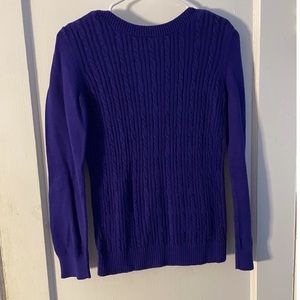 Purple sweater
